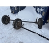 Image 1 : UTILITY TRAILER AXLES ON WANDA TIRES - 5200 LB RATING