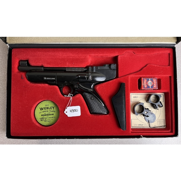 WEBLEY HURRICANE IN .177 PELLET NO PAL REQUIRED 