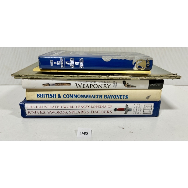 LOT OF 8 - SWORD & BAYONET REFERNCE BOOKS