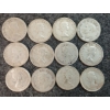 Image 2 : LOT OF 12 - 1943-1968 CDN 10 CENT COINS