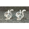 Image 3 :  LOT OF 2 - SWAROVSKI SQUIRRELS CRYSTAL FIGURINES