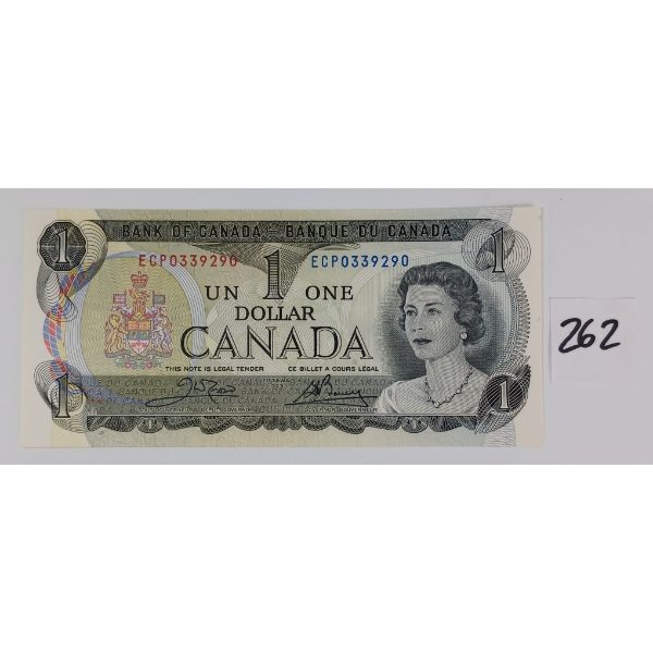 1973 CDN $1 BANKNOTE - UNCIRCULATED