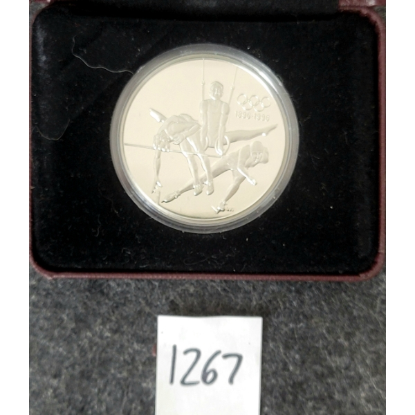 1996 RCM $15 SILVER COIN - OLYMPICS