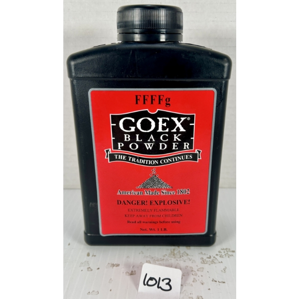 POWDER: 1 LB GOEX BLACK POWDER - FFFFG