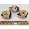 Image 2 : LOT OF 3 - CERAMIC SMOKERS
