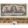 Image 1 : 1937 CDN $10 BANKNOTE - TRIMMED