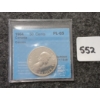 Image 2 : 1964 CDN SILVER 50 CENT COIN - CCCS GRADED