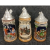 Image 2 : LOT OF 5 - GERMAN STEINS