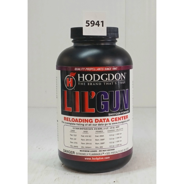 POWDER: HODGDON LIL'GUN SHOTGUN POWDER - 1LBS - SEALED