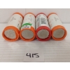 Image 2 : LOT OF 4 - 2007 RCM 25 CENT COIN ROLLS
