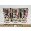 Image 1 : LOT OF 3 - B/A PEERLESS MOTOR OIL QT CANS