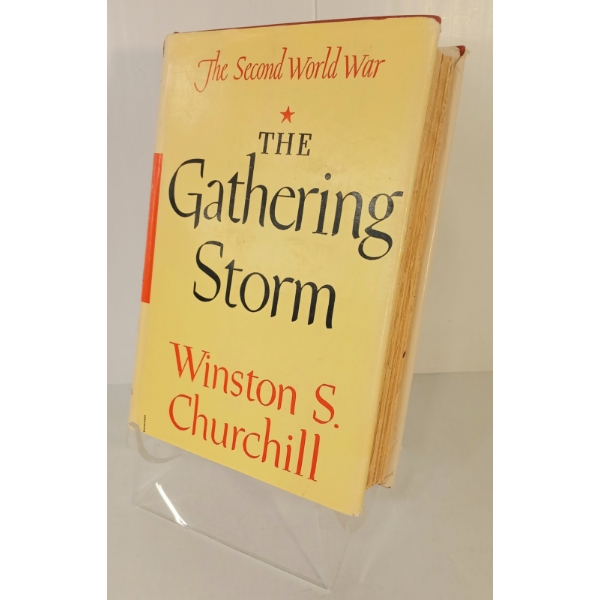 1948 "THE SECOND WORLD WAR: THE GATHERING STORM" BY WINSTON S. CHURCHILL - HARDCOVER BOOK