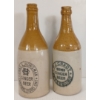 Image 1 : LOT OF 2 - GINGER BOTTLES - INCL P.J. GRADY & CHAS L. HORSMAN