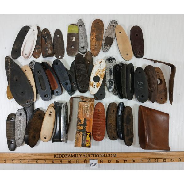 QTY OF BUTT PLATES & PADS