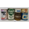 Image 1 : LOT OF 4 - MISC QT CANS - INCL GULF & MOTOMASTER, ETC.
