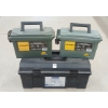 Image 1 : LOT OF 3 - AMMO CRATES & TOOLBOX