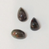 Image 1 : LOT OF 3 - NATURAL BLACK OPALS - MIXED CUT (PARCEL)