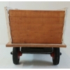 Image 3 : WYANDOTTE PRESSED STEEL & WOOD STAKE TRUCK