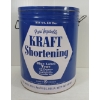 Image 3 : KRAFT SHORTENING BLUE LABEL TYPE 50LBS TIN