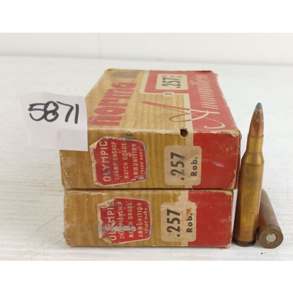 AMMO: 40X NORMA .257ROB
