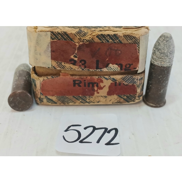 AMMO: 50X UNION METALLIC .38L - R.F.