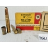 Image 2 : AMMO / BRASS: 10X LIVE KYNOCH 9 MM MAUSER - 245 GR SP & 50X WRA .45 ACP BRASS