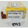 Image 1 : BULLETS: APPROX 75X SPEER .270 - 150GR - LEAD COATED