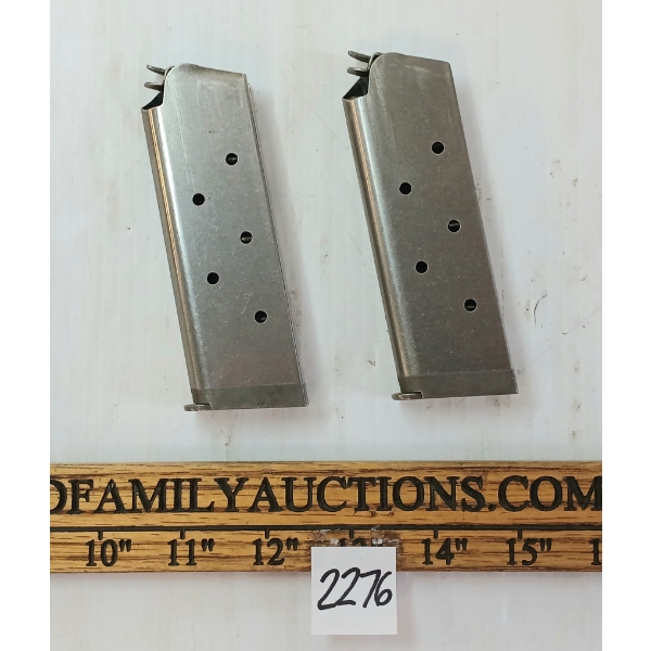 LOT OF 2 - MISC .45AUTO MAGS - PAL REQ.