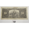 Image 2 : 1937 BANK OF CANADA $10 BANKNOTE