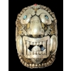 Image 1 : TIBETAN KAPALA RITUAL MASK - TORTOISE SHELL