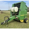 Image 1 : JOHN DEERE 430 ROUND BALER - W/ ACID TANK, MONITOR