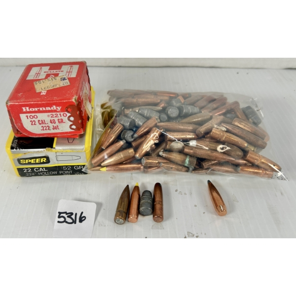 BULLETS: APPROX 150X MIXED