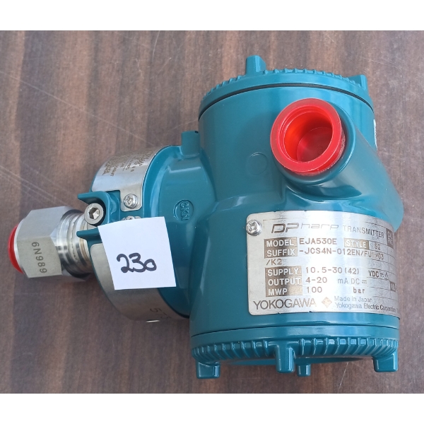 YOKOGAWA IN-LINE MOUNT GAUGE PRESSURE TRANSMITTER