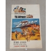 Image 1 : 1961 "ESCAPE FROM ZAHRAIN" MOVIE POSTER