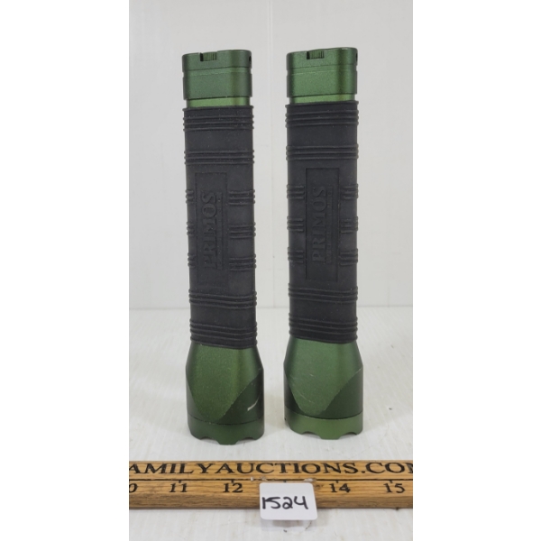 LOT OF 2 - PRIMOS FLASHLIGHTS
