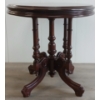 Image 5 : OVAL PARLOR TABLE - MAHOGANY - C. VICTORIAN ERA