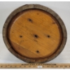 Image 5 : PRIMITIVE WOOD BANDED BARREL W/ PADDLE