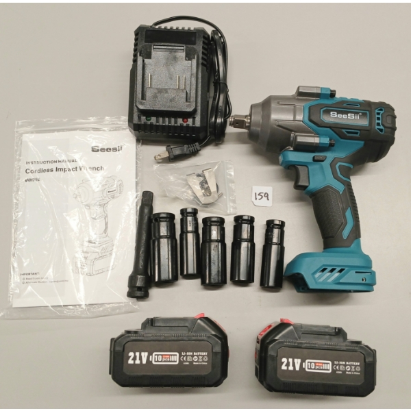 SEESII CORDLESS IMPACT WRENCH KIT