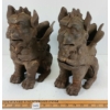 Image 1 : PAIR OF CAST GARGOYLE GARDEN STATUES