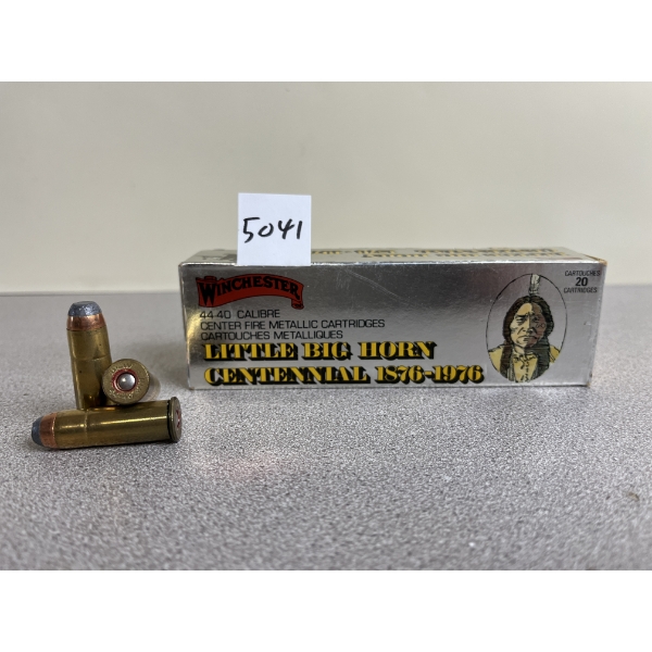 AMMO: 20X WINCHESTER LITTLE BIG HORN .44-40 200GR. 