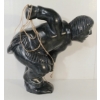 Image 5 : HUNTER W/ ROPE - SIGNED - STONE