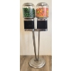 Image 4 : BEAVER 25 CENT COIN OP DUAL CANDY MACHINE