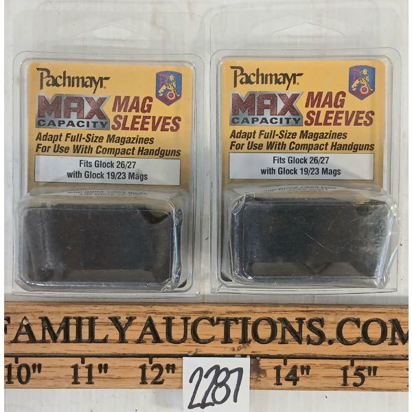 LOT OF 2 - PACHMAYR MAG SLEEVES