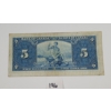 Image 2 : 1937 CDN $5 BANKNOTE