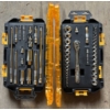 Image 1 : LOT OF 2 - DEWALT SOCKET SETS - 1/4 & 3/8th INCH DRIVE