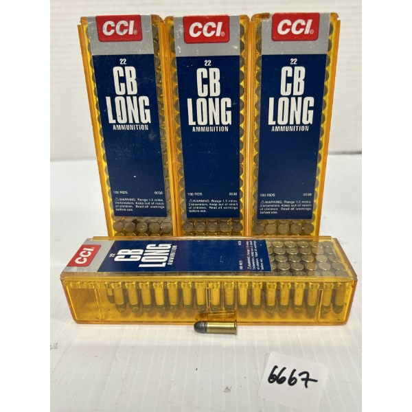 AMMO: 390X CCI .22 LONG