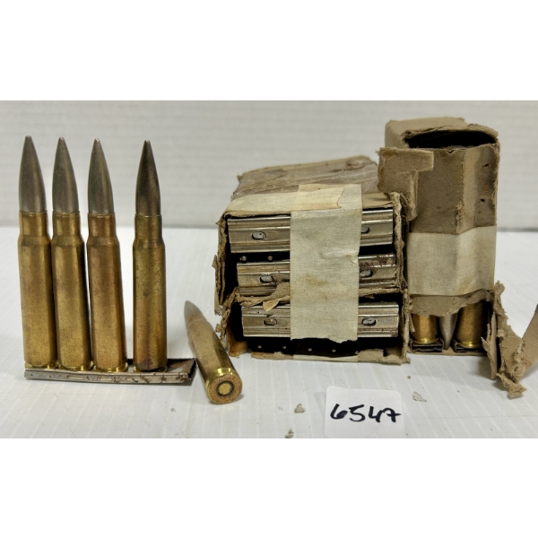 AMMO: 45X 8 MM MAUSER - MILITARY FMJ