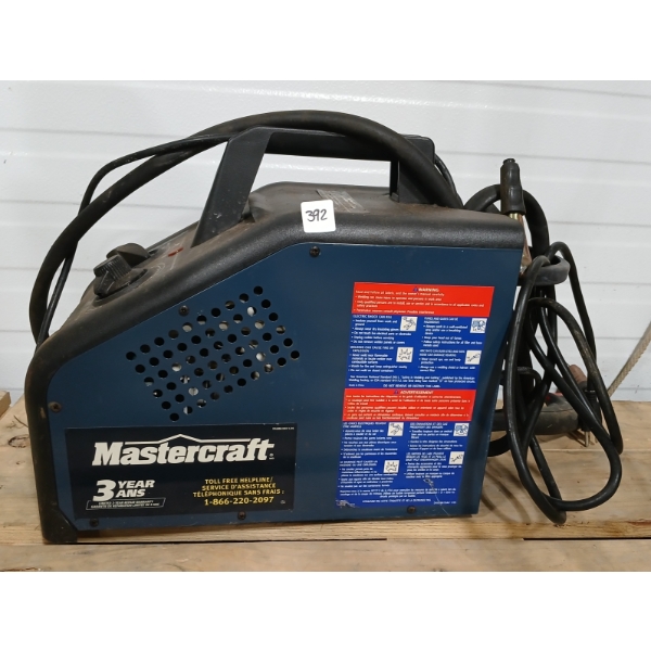 MASTERCRAFT WIRE FED MIG WELDER 70A