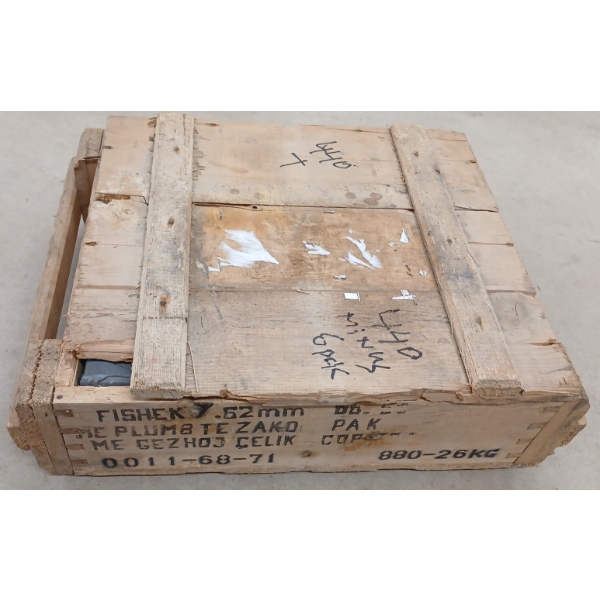 AMMO: QTY OF 7.62X54R RNDS IN CRATE - SEALED
