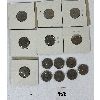 Image 1 : LOT OF 14 - CDN 5 CENT PCS - INCL 1961 & 1962